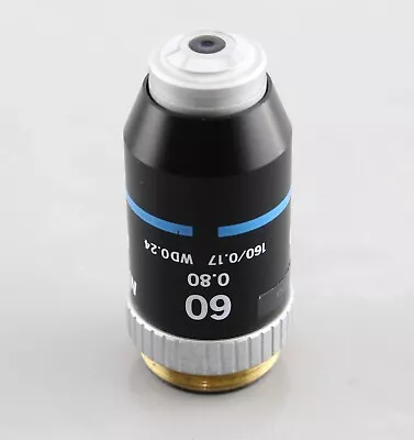 RARE Nikon 60x 0.80 Dry Microscope Objective RMS Thread • $149.99