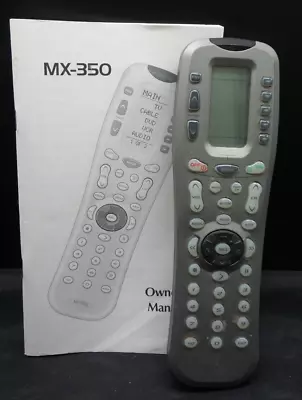 URC Universal Remote MX-350 Custom Programmable Remote Control W Manual - Z047 • $19