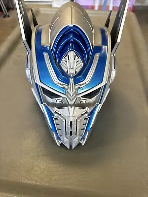 2016 Hasbro Transformers Helmet Optimus Voice Changer Last Knight Cosplay • $35