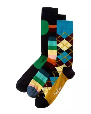 Happy Socks 3Pk Classics Socks Gift Set Men's  41-46 • $19.99