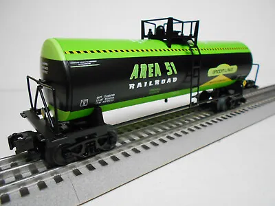 $21.50 • Buy Lionel 2023050 T Area 51 Railroad Alien Groom Lake Uni-body Tanker O Gauge Train