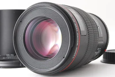 [Almost Unused] Canon EF 100mm F/2.8 L MACRO IS USM Lens W/Case From JAPAN #0355 • $1068.20
