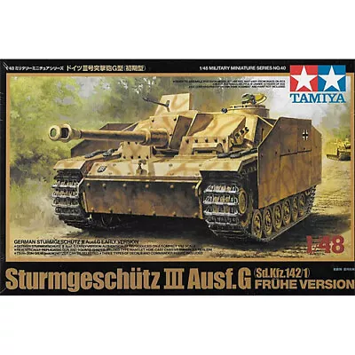 TAMIYA 32540 Sturmgeschutz Iii Early Prod 1:48 Tank Model Kit • £24.49