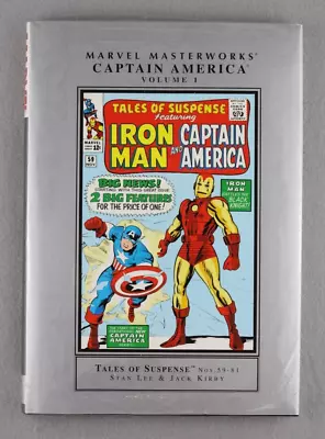 Captain America Vol 1 Lee Kirby Marvel Masterworks HC Hardcover New Sealed NEW • $22.95