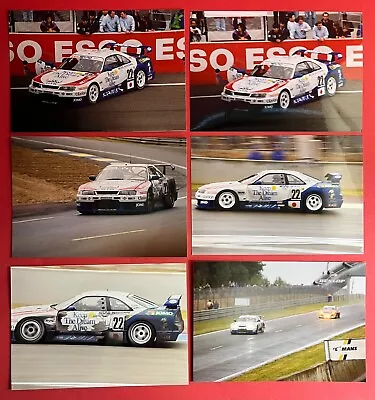 24 Hours Of Le Mans 1995 Photographs Of Car 22 Nissan Skyline GT-R LM • £30