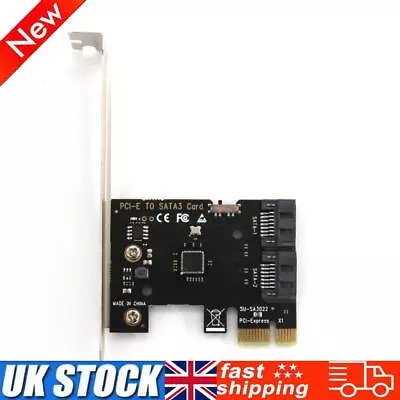 Pci-e To SATA 3.0 Internal 6Gbps Ports Disk Expansion Card • £10.19