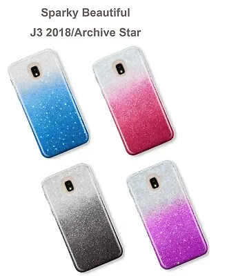 For Samsung Galaxy J3  Achieve / Star 2018 Phone Case Cover Thin  Glitter TPU • $5.99