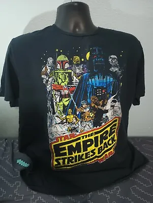 $4 • Buy Star Wars Fifth Sun The Empire Strikes Back T-shirt Size XL