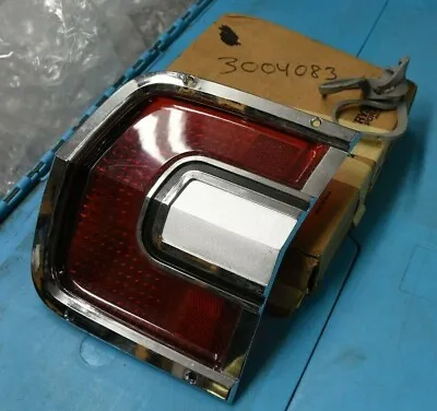 $140 • Buy NOS Mopar 1968 Plymouth Satellite Belvedere Wagon Left Tail Lamp Lens & Bezel