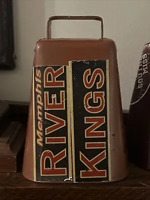 Vintage Memphis RiverKings Hockey Cowbell Memphis River Kings Hockey Cowbell WOW • $29.99