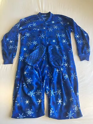 Adult One-piece Footed Pajamas • $25