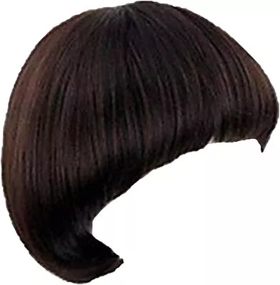 Wonderful Lifetime Women's Short Black Full Bang Wig Mushroom Hairstyle • $21.59