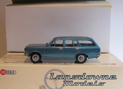 Lansdowne Models 1:43 LDM 54 1972 Hillman Avenger Deluxe Est Met Aquarius Blue • £94.95