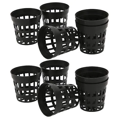 L 10pcs Aquatic Net Cups Aquatic Plastic Garden Fish Tank Planting Basket Fo Sd0 • $13.19