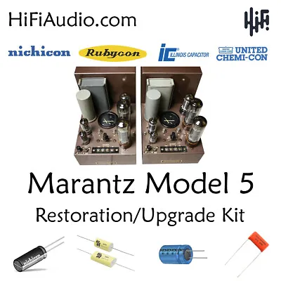 Marantz Model 5 Amplifier Capacitor Restoration Recap Repair Service Rebuild Kit • $95