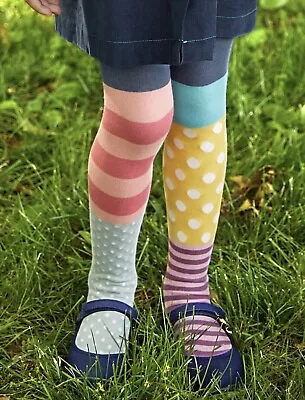 Girls Matilda Jane Make Wonderment By True Mixed Pattern Tights Size 16 NWT • $22.95