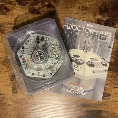 Doctor Who First Doctor TARDIS Console (Colour) Eaglemoss Figurine + Magazine • £26.99