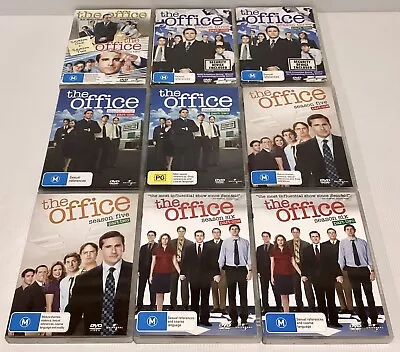 The Office Season 1-6 DVD US Version Region 4 Free Post Steve Carell • $29.90