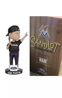 Miami Marlins  Sandlot Ham Hamilton Bobblehead Statue Figure Trophy Collectible • $25