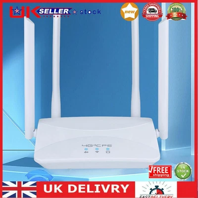 £31.35 • Buy Wireless Router Hotspot RJ45 USB 4G Router Modem External Antenna Wide Coverage 