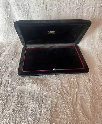 Vintage Black Velvet Presentation Jewelry Store Box Display Cleveland • $72