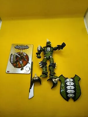 2005 Mega Bloks Mag Warriors Drachnid Warrior Magnetic Shield Card & Weapons • $18.99