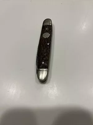 Vintage Old Boker Tree Brand 2 Blade Pocket Knife With Emblem • $32