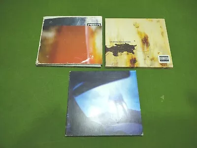 Nine Inch Nails NIN LOT OF 3 CD's The Downward Spiral The Fragile Year Zero • $22.39