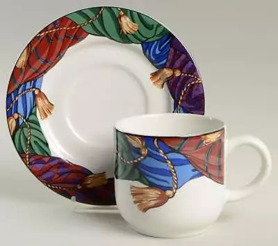 Vitromaster Curtain Call Cup & Saucer 754109 • $6.99