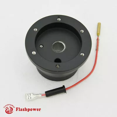 Flashpower Steering Wheel Short Hub Black Adapter For MG MGA MGB GT Roadster • $54.50