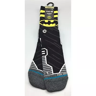 Stance DC Comics Batman DARK KNIGHT CREW Men's XL 14-16 Performance Crew Socks • $24.99