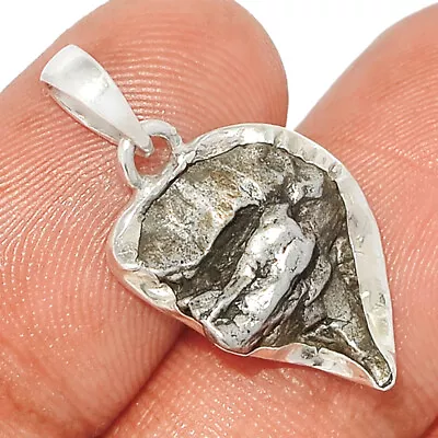 Natural Meteorite Campo Del Cielo 925 Sterling Silver Pendant Jewelry CP8959 • $7.10