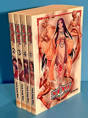 Lot Of (4) NOW Manga Graphic Novel By Sung-Woo Park ~ Manhwa ~English ~ Vol. 2-5 • $19.95