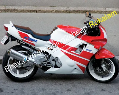 For CBR600F2 91 92 93 94 CBR600 F2 1991 Red White Bodyworks Motorcycle Fairing • $439