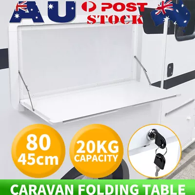 800 X 450mm Caravan Table Foldout Picnic Camping Outdoor Aluminum Desk Motorhome • $128.25