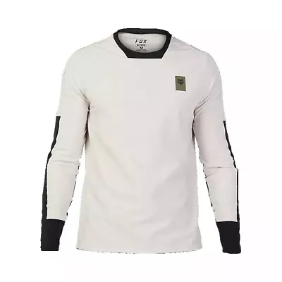 Fox Defend Thermal Jersey - Vintage White - Medium (HOT BUY) • $49