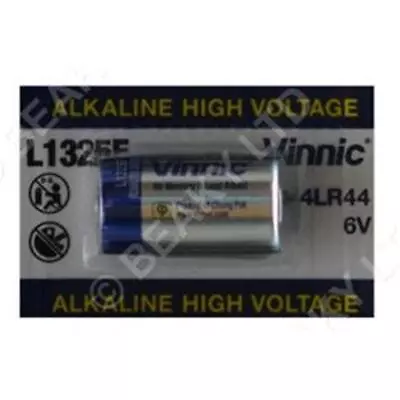 L1325F L1325 4LR44 A544 | Vinnic Brand | Alkaline Battery | 6v| Single (1) Pack  • £2.49