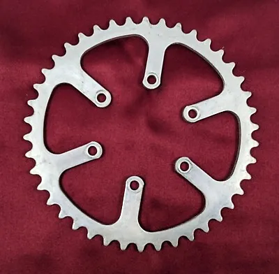 Vintage TA Specialites 42t Premium Chainring 6 Bolt 80 BCD C18 • $26.56