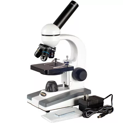 AmScope 40X-800X Compound LED Microscope Portable Multi-USE / Student • $94.99