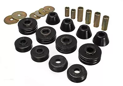 Energy Suspension 67-72 Chevy C10 2WD Pickup Std Cab Body Mount Bushings (Black) • $83.90