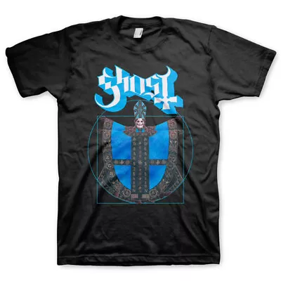 Authentic GHOST Vitruvian Logo T-Shirt S M L XL 2XL NEW • $24.95