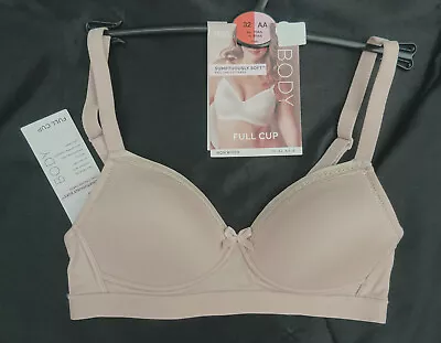 M & S Body Non Wired Full Cup  Bra 32aa  Sumptuously Soft Opaline Marks Spencer • £9.99