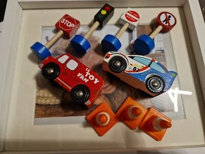 £0.99 • Buy Le Toy Van Traffic Cars Roadworks Wooden Toy Set