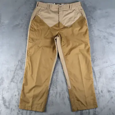 Vintage Gamehide Brush Buster Hunting Pants Waterproof Size 36 Khaki Mens • $17.50