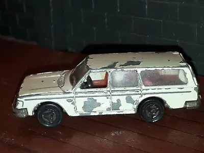 Vintage Volvo 245dl MINIATURE 220 1/60 DIECAST Majorette Loose White • $2.96