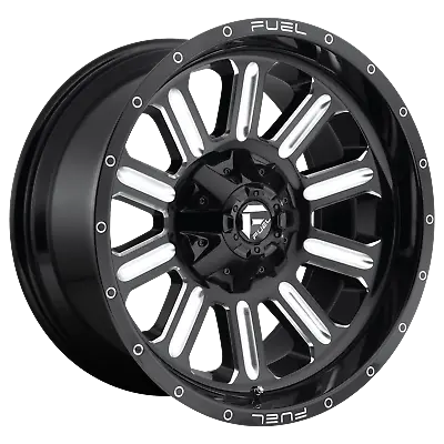 17 Inch Black Wheels Rims Fuel Offroad D620 Hardline 8x6.5 Lug 17x9 D62017908250 • $1324