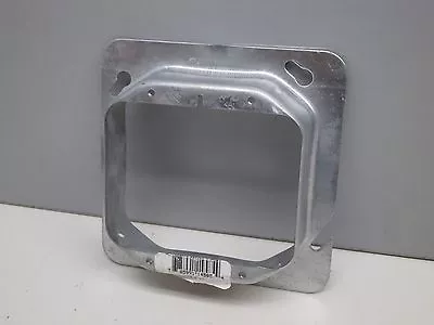 Steel City 72-C-21 Cover Mud Ring 2-Device 4-11/16  Square X 1-1/4  (820 606-A) • $4.49