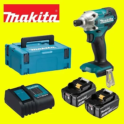 Makita DTD156ZSFJ Impact Driver Kit With 2x BL1830B Batteries+Charger With Case • £199.99