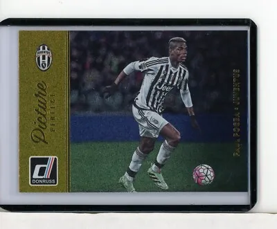 2016-17 Donruss Soccer Gold Picture Perfect Paul Pogba  #20 • $1