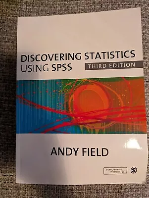 Discovering Statistics Using SPSS Statistics Third Edition By Andy Field • $2.47